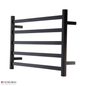 Studio 1 Extended Towel Warmer 510mm - 2 Colour Options
