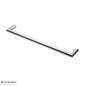 Strata Genesis Single Bar Towel Warmer 632mm - 8 Colour Options
