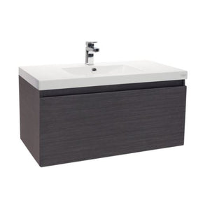 ENGLEFIELD VALENCIA WALL HUNG  900MM SINGLE DRAWER VANITY - 3 COLOURS