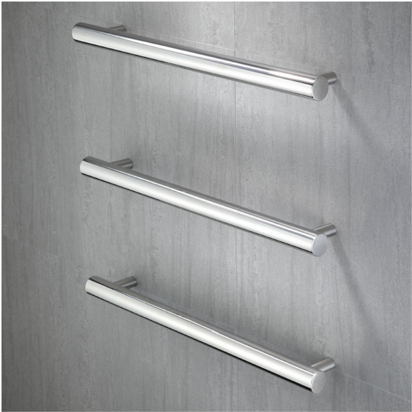 Strata Heiko Single Bar Towel Warmer 690mm - 2 Colour Options
