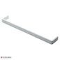 Strata Teka Single Bar Towel Warmer 632mm - 8 Colour Options