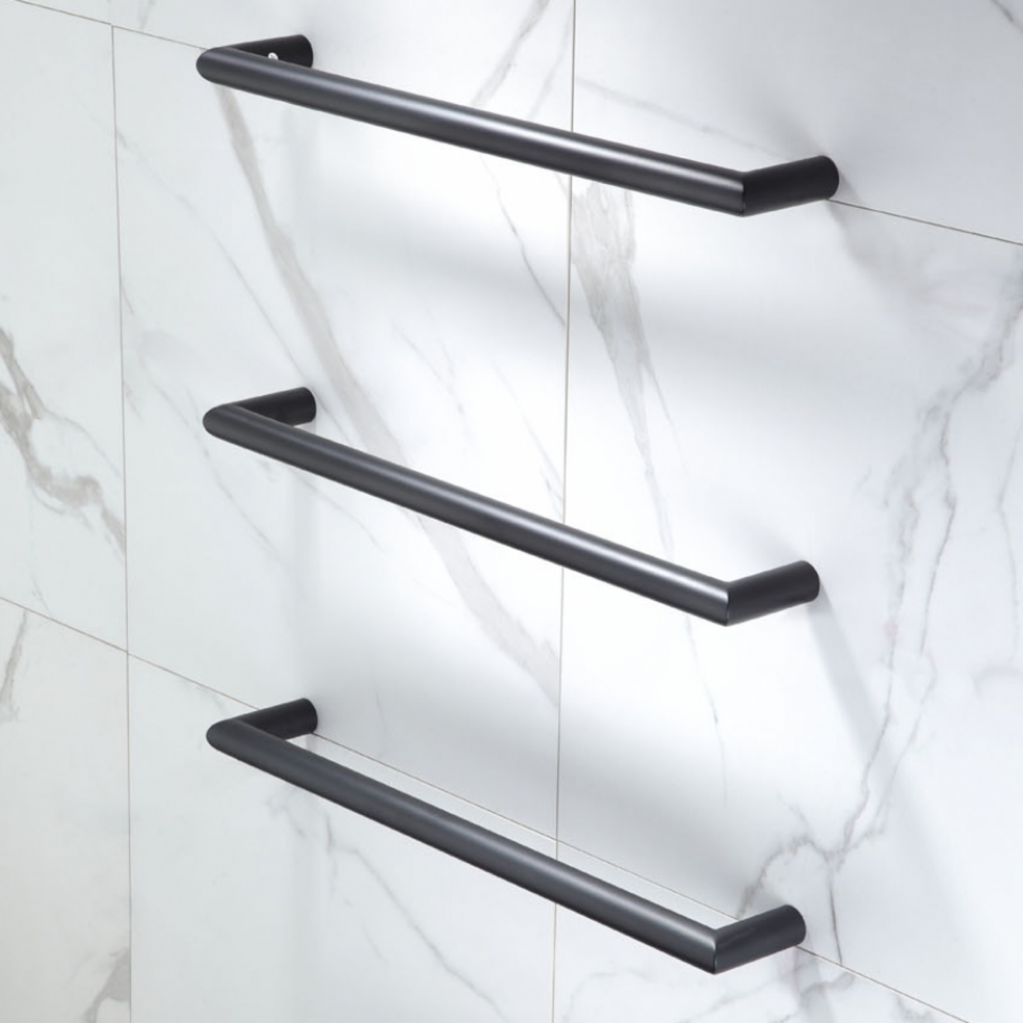 Strata Genesis Single Bar Towel Warmer 460mm - 7 Colour Options