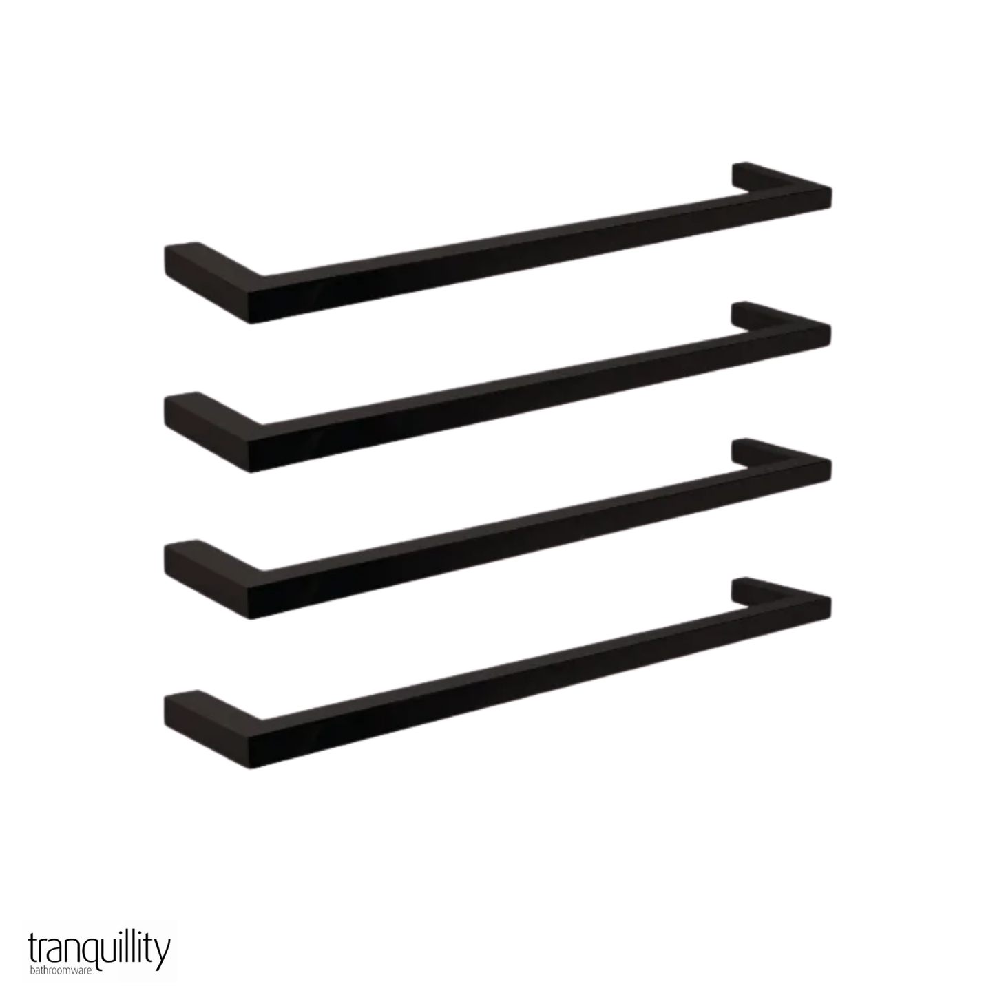 Square Single Heated Bar - 3 Sizes / 5 Colour Options