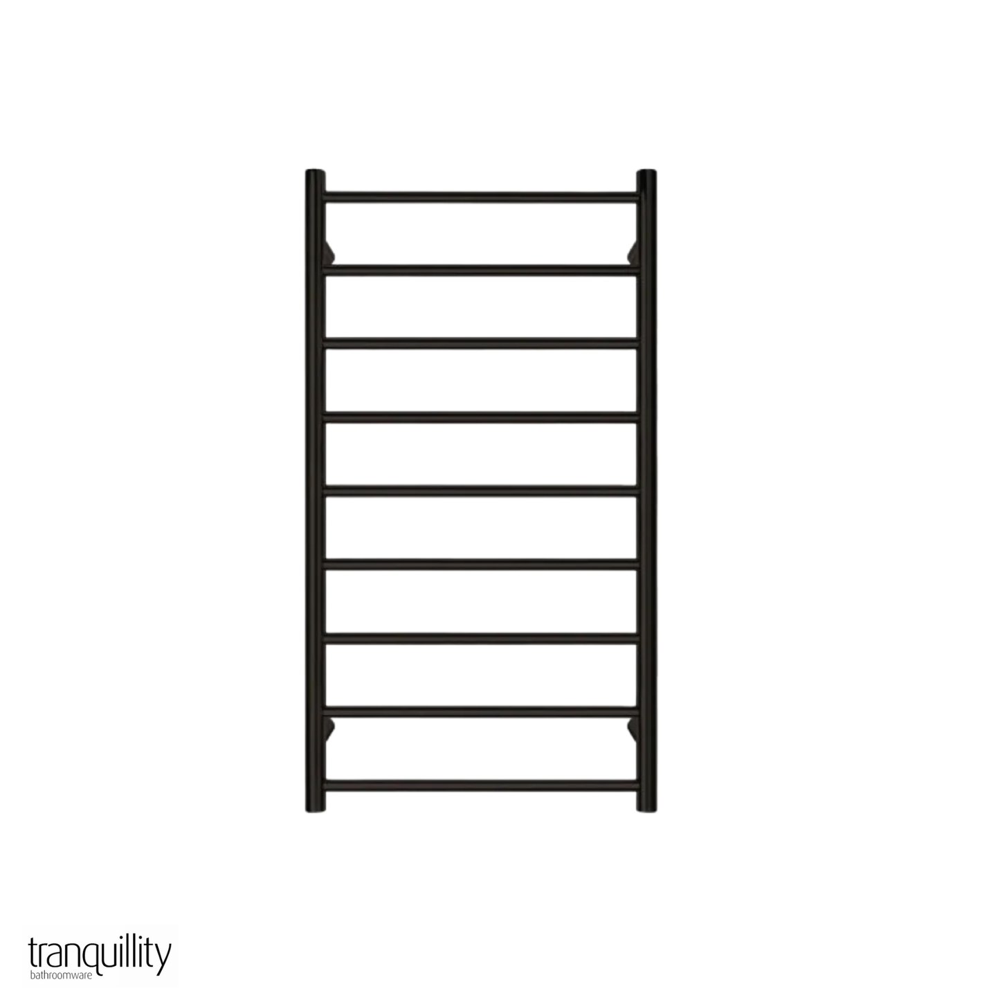 Jersey Round Heated Towel Rail - 3 Sizes / 6 Colour Options