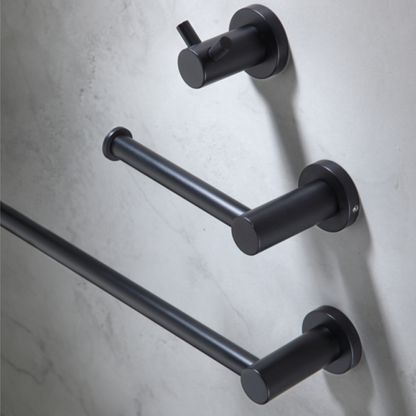 Centro Single Towel Rail 600mm - 2 Colour Options