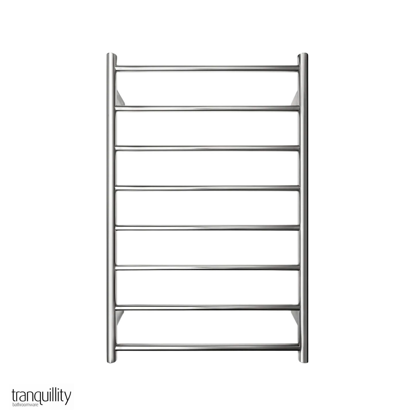 Executive 8 Bar Round Heated Towel Rail - 3 Colour Options