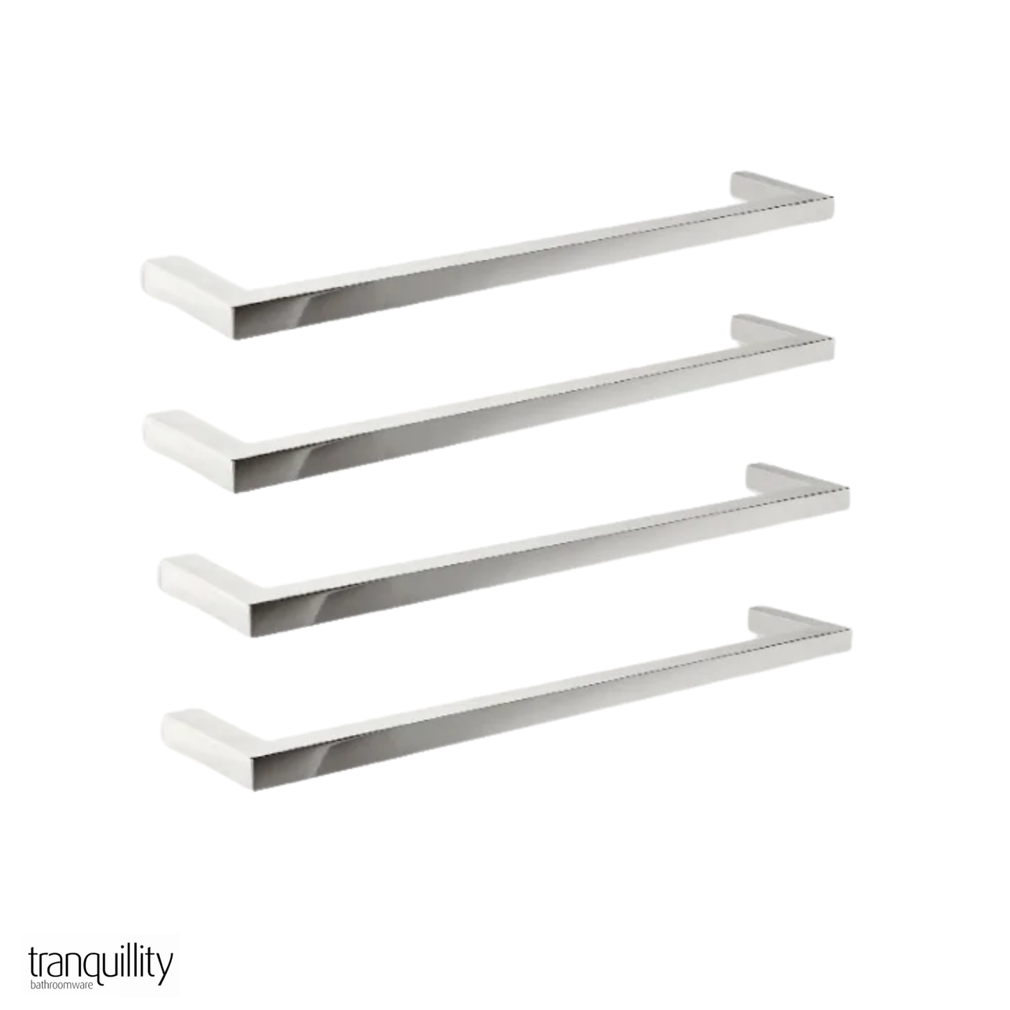 Square Single Heated Bar - 3 Sizes / 5 Colour Options