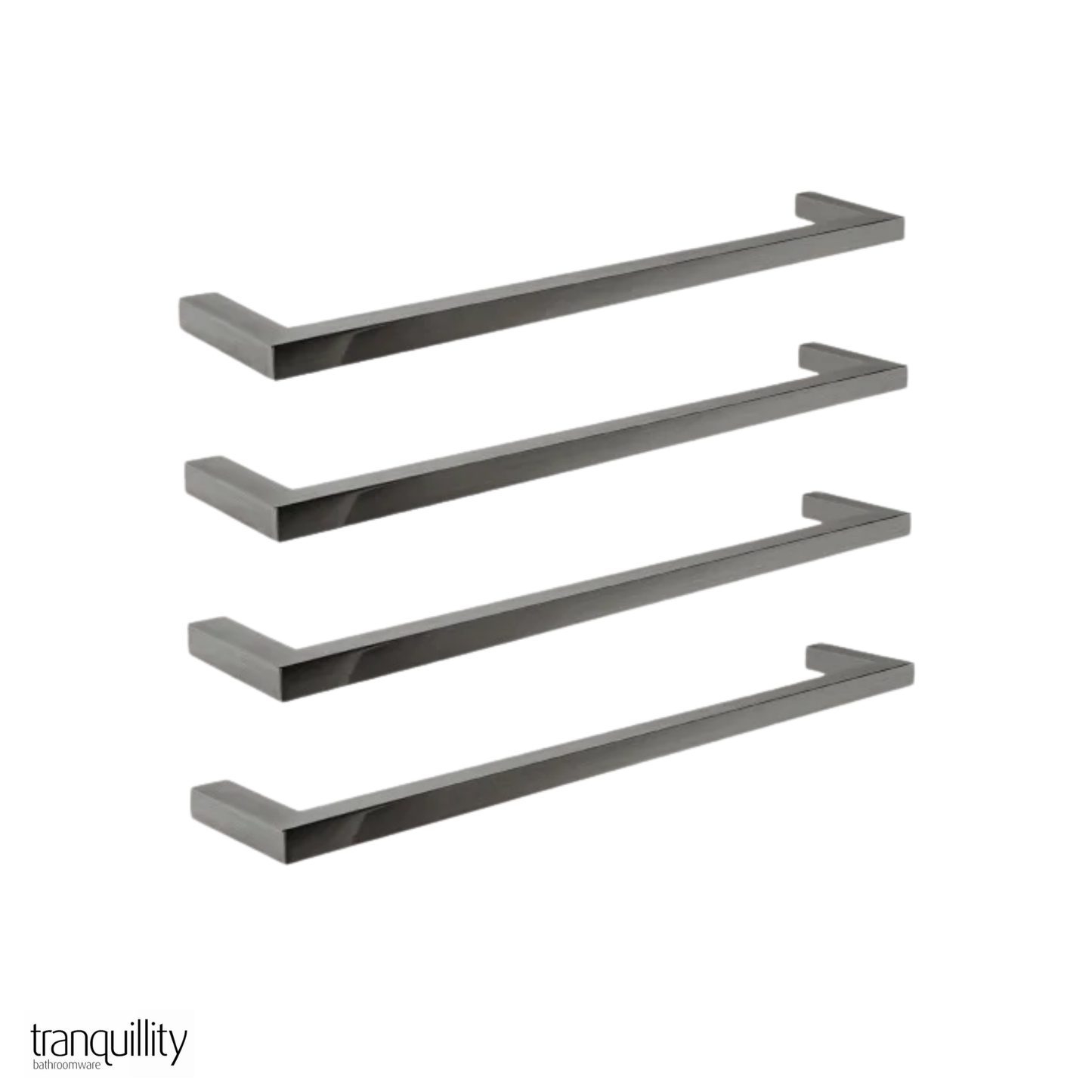 Square Single Heated Bar - 3 Sizes / 5 Colour Options