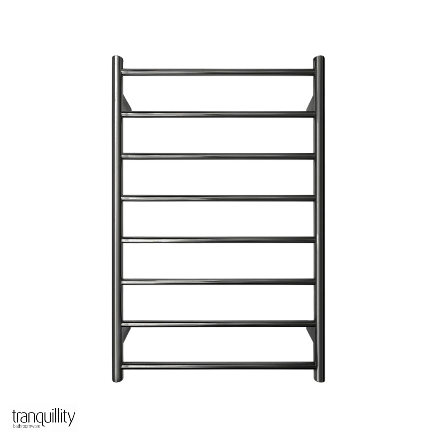 Executive 8 Bar Round Heated Towel Rail - 3 Colour Options