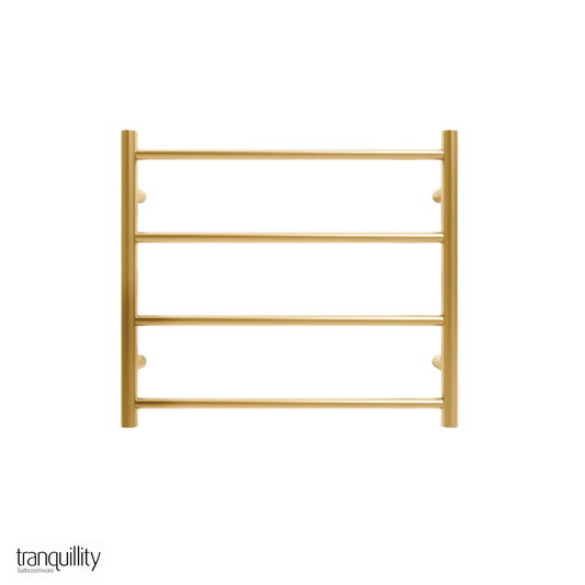 Jersey Round Heated Towel Rail - 3 Sizes / 6 Colour Options