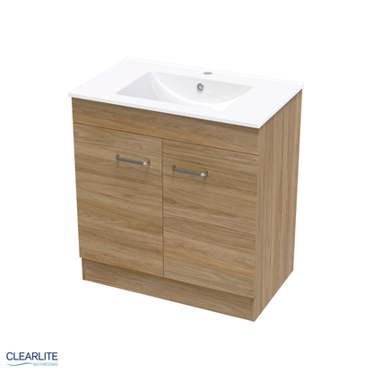 Pacific Door Only Floor Standing Vanity - 4 Size & 3 Colour Options