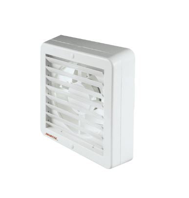 MANROSE 150MM AXIAL AUTO SHUTTER WALL OR CEILING FAN WITH PULL CORD