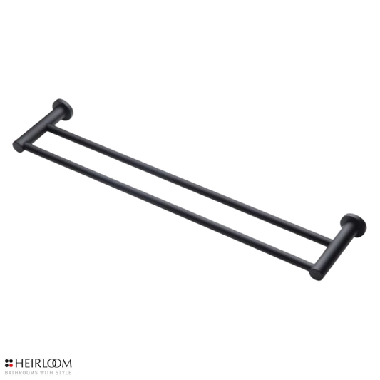 Centro Double Towel Rail 600mm - 2 Colour Options