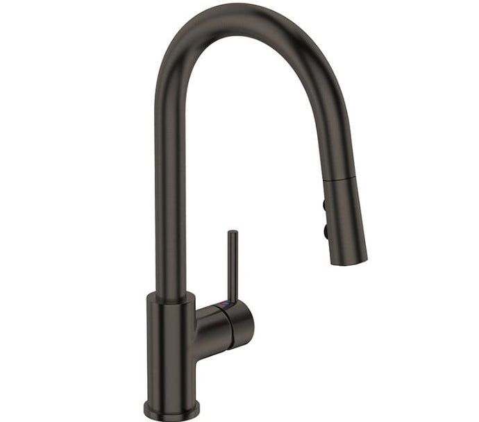 ELEMENTI UNO GOOSE NECK MIXER C/W POS - GUNMETAL