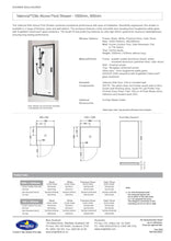 Load image into Gallery viewer, ENGLEFIELD VALENCIA ELITE ALCOVE PIVOT SHOWER 1000MMx1000MM - 4 COLOURS
