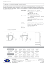 Load image into Gallery viewer, Valencia Elite Rondo Shower 900mm x 900mm - White
