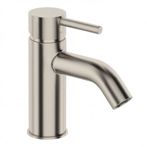 ELEMENTI UNO BASIN MIXER CURVED SPOUT - BRUSHED NICKEL