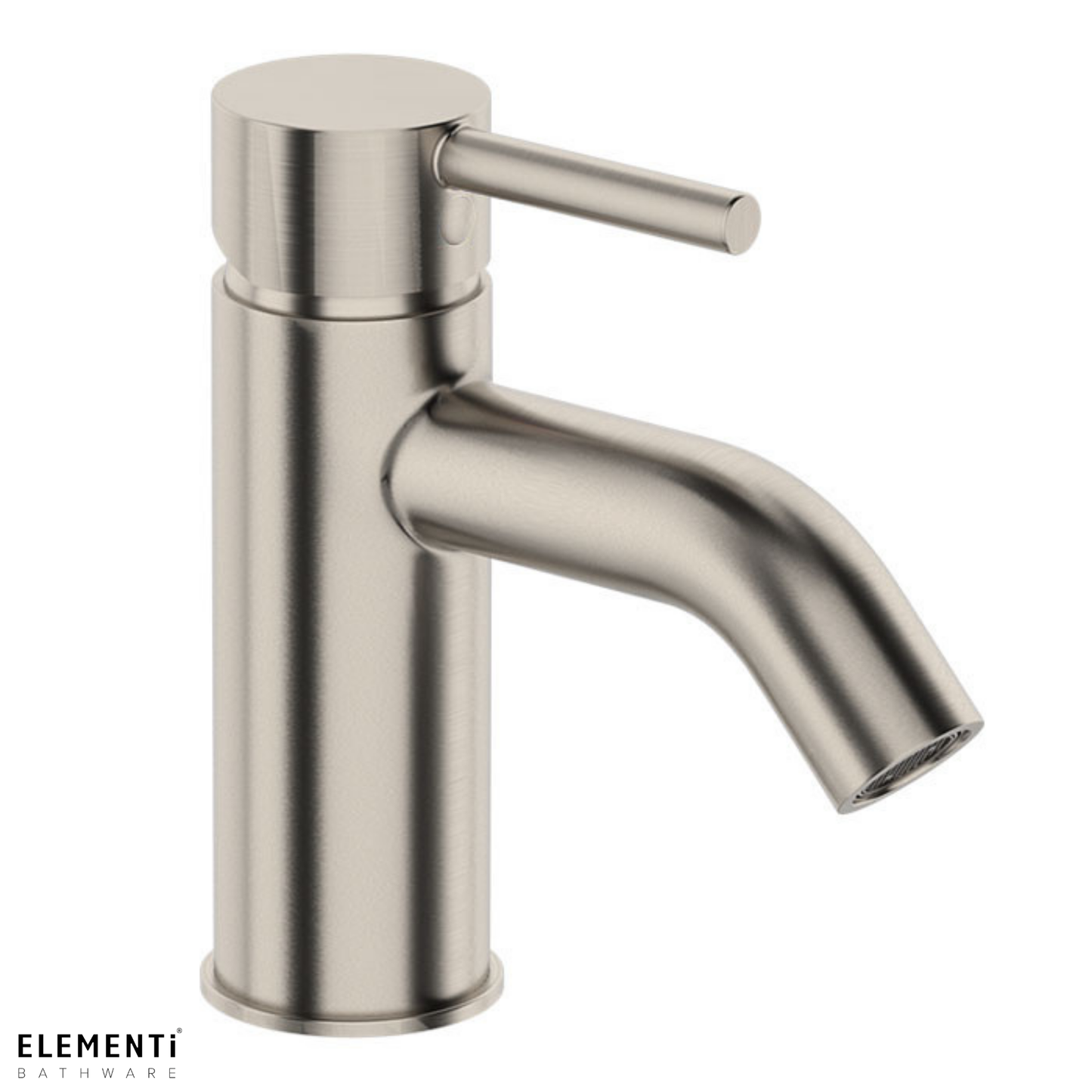 Uno Basin Mixer - Brushed Nickel