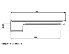 Load image into Gallery viewer, Ion Bath Spout - Brushed Nickel
