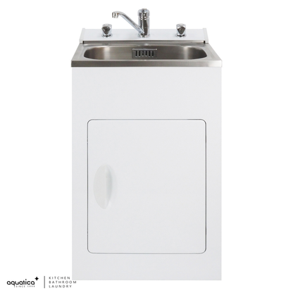 Laundry Tub Door Model with Centre Mixer 560mm