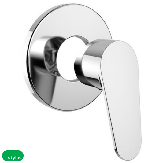 Basis R1 Bath/Shower Mixer Trim Kit - Chrome