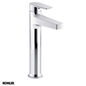 Taut Tall Basin Mixer - Polished Chrome