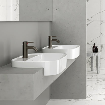Uno Basin Mixer - Gunmetal