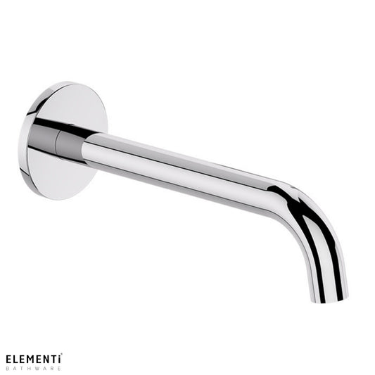 Uno Curved Bath Spout - Chrome