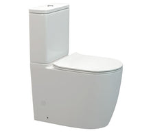 Load image into Gallery viewer, ELEMENTI UNO OVERHEIGHT CC BTW TOILET SUITE TOP/BOTTOM INLET
