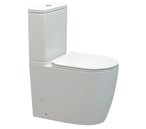 ELEMENTI UNO OVERHEIGHT CC BTW TOILET SUITE TOP/BOTTOM INLET