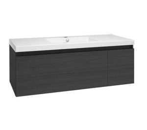 ENGLEFIELD VALENCIA WALL HUNG 1200MM SINGLE DRAWER & CUPBOARD VANITY - 3 COLOURS