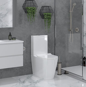 ELEMENTI LSPEC ACCESSIBLE/OVERHEIGHT CC BTW TOILET SUITE TOP/BOTTOM INLET